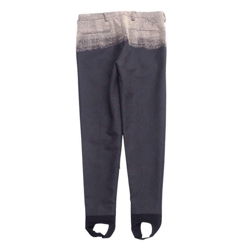 PRADA Pants UPA600 polyester Gray / beige mens 46 Used Authentic