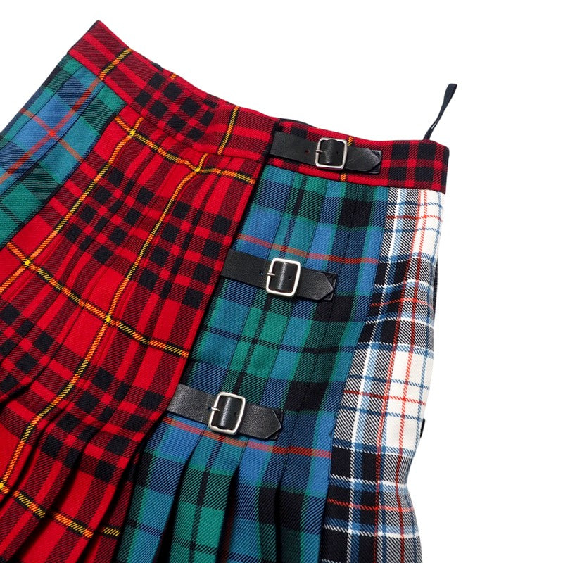 GUCCI Long skirt 448873 wool multicolor Women 36 Used Authentic
