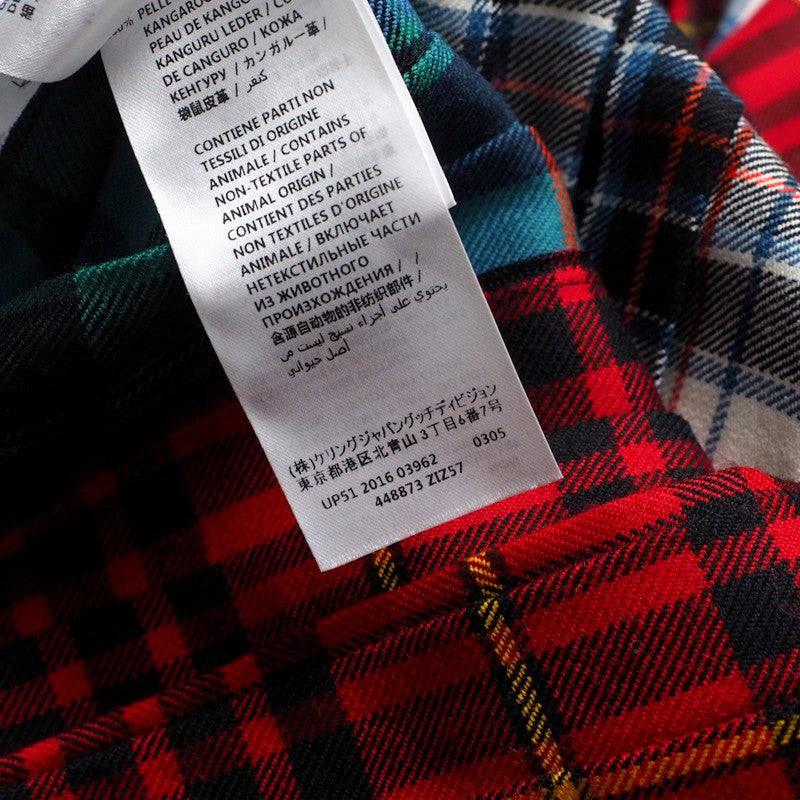GUCCI Long skirt 448873 wool multicolor Women 36 Used Authentic