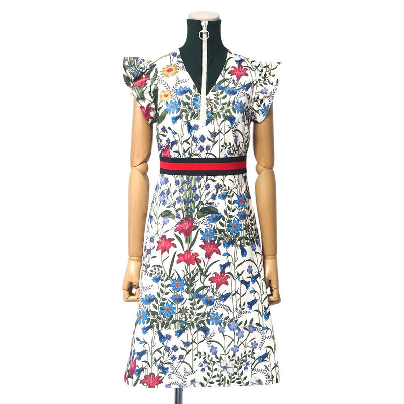 GUCCI one piece 479538 55% polyester ,  45% cotton multicolor Women XS Used Authentic