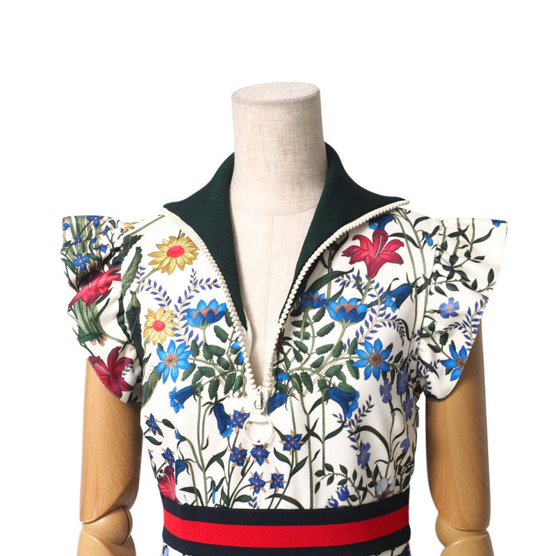 GUCCI one piece 479538 55% polyester ,  45% cotton multicolor Women XS Used Authentic