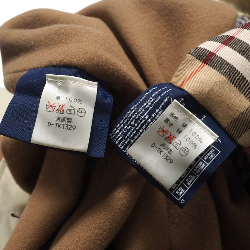 BURBERRY trench coat cotton beige Women 8 Used Authentic