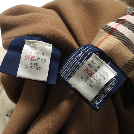 BURBERRY trench coat cotton beige Women 8 Used Authentic