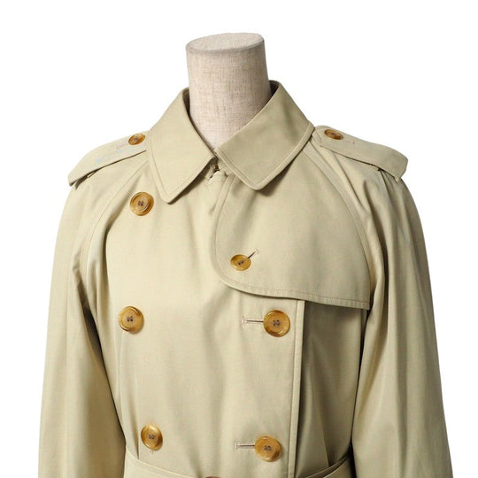 BURBERRY trench coat cotton beige Women 8 Used Authentic