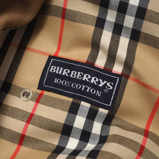 BURBERRY trench coat cotton beige Women 8 Used Authentic