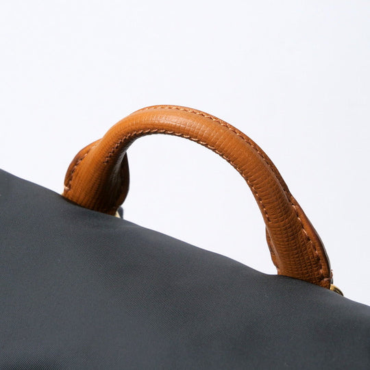 BURBERRY Backpack Nylon black Burberry Backpack Women Used Authentic