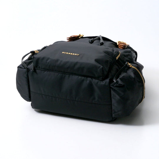 BURBERRY Backpack Nylon black Burberry Backpack Women Used Authentic