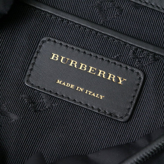 BURBERRY Backpack Nylon black Burberry Backpack Women Used Authentic