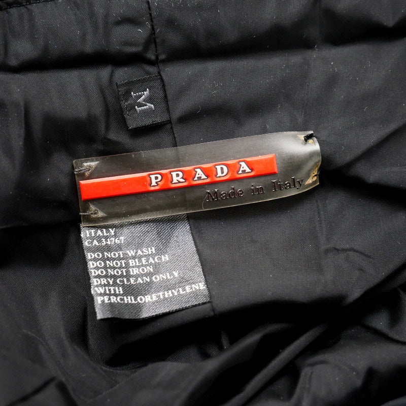 PRADA SPORTS hat Nylon black unisex(Unisex) M Used Authentic