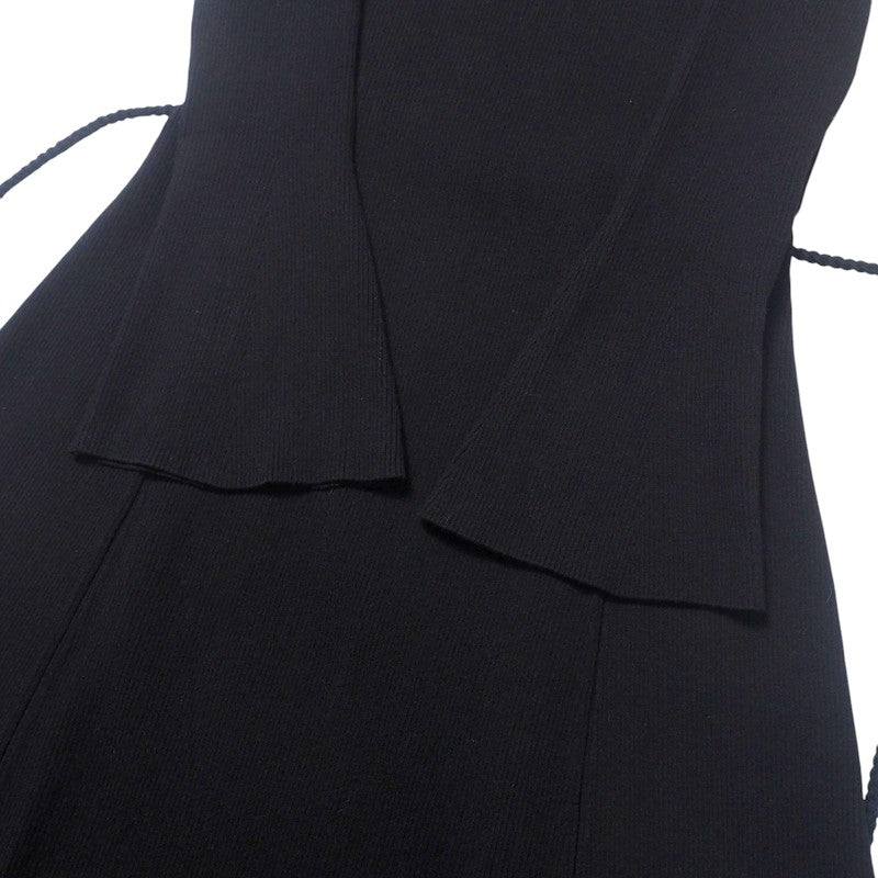 BURBERRY BLACK LABEL one piece D5N82-316-09 68% rayon, 32% polyester black Women 38 Used Authentic