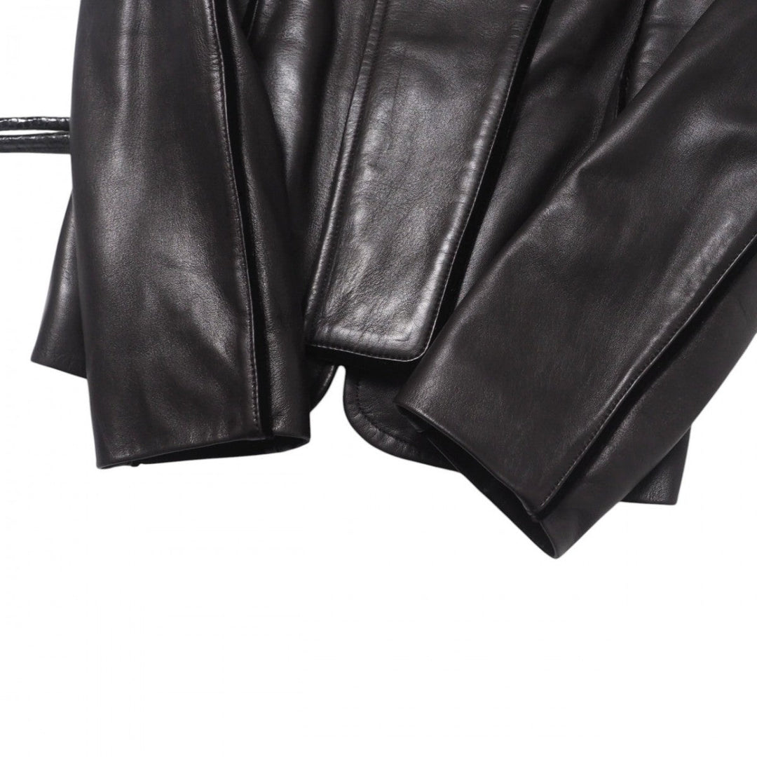 GUCCI Jacket 136350.XM216 Cowhide Brown Women 38 Used Authentic