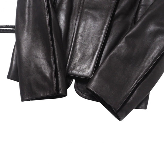GUCCI Jacket 136350.XM216 Cowhide Brown Women 38 Used Authentic