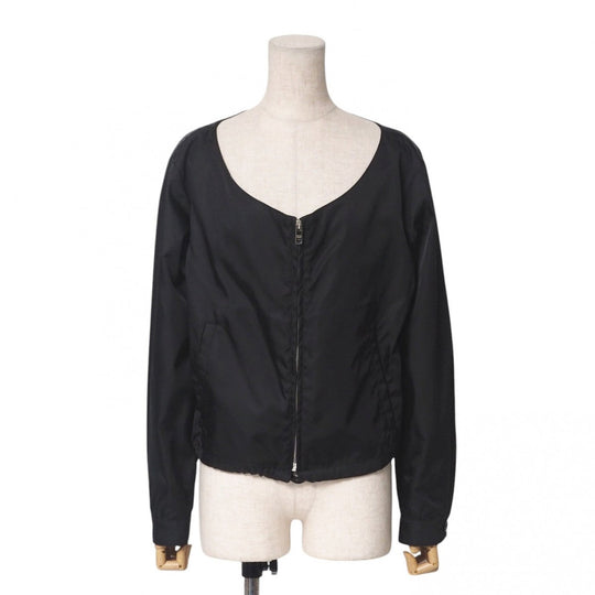 PRADA Jacket 291351 Nylon black Women 36 Used Authentic