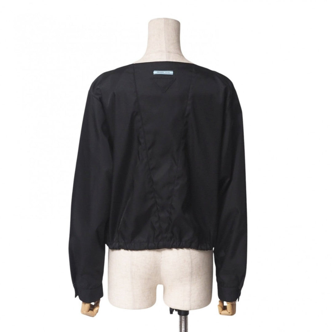 PRADA Jacket 291351 Nylon black Women 36 Used Authentic
