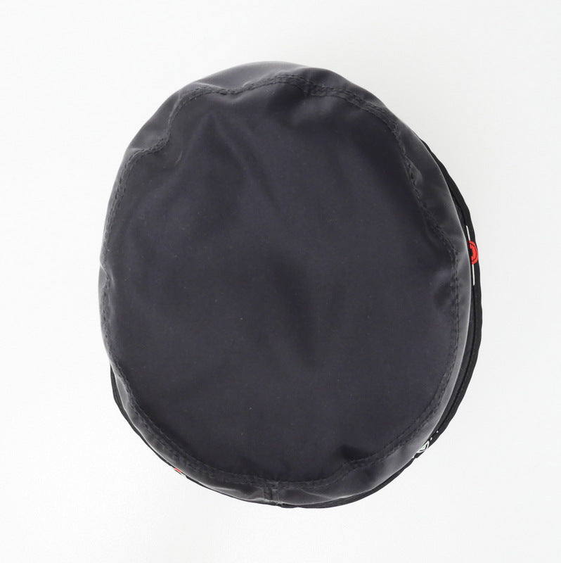 PRADA hat Nylon black Women S Used Authentic