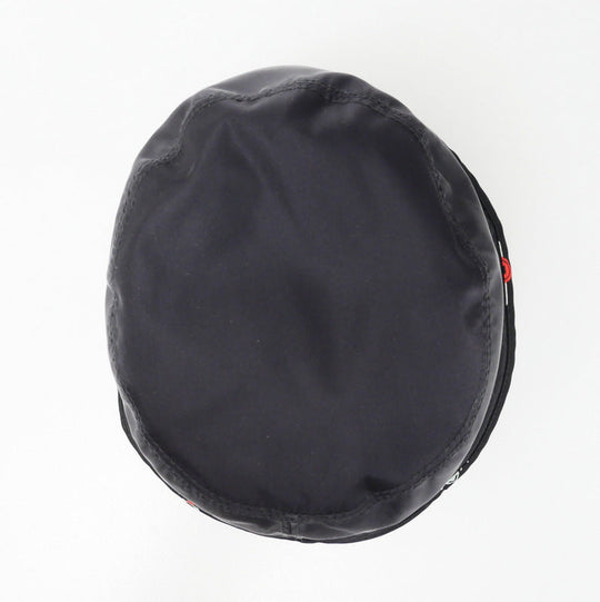 PRADA hat Nylon black Women S Used Authentic