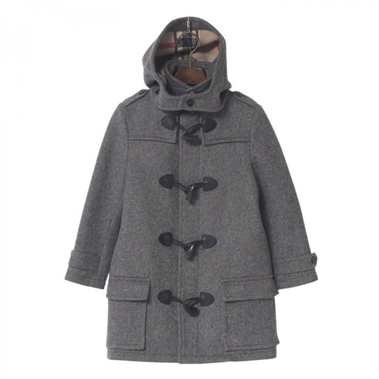 BURBERRY Duffel coat PTPRO211PAC wool gray No size listed
