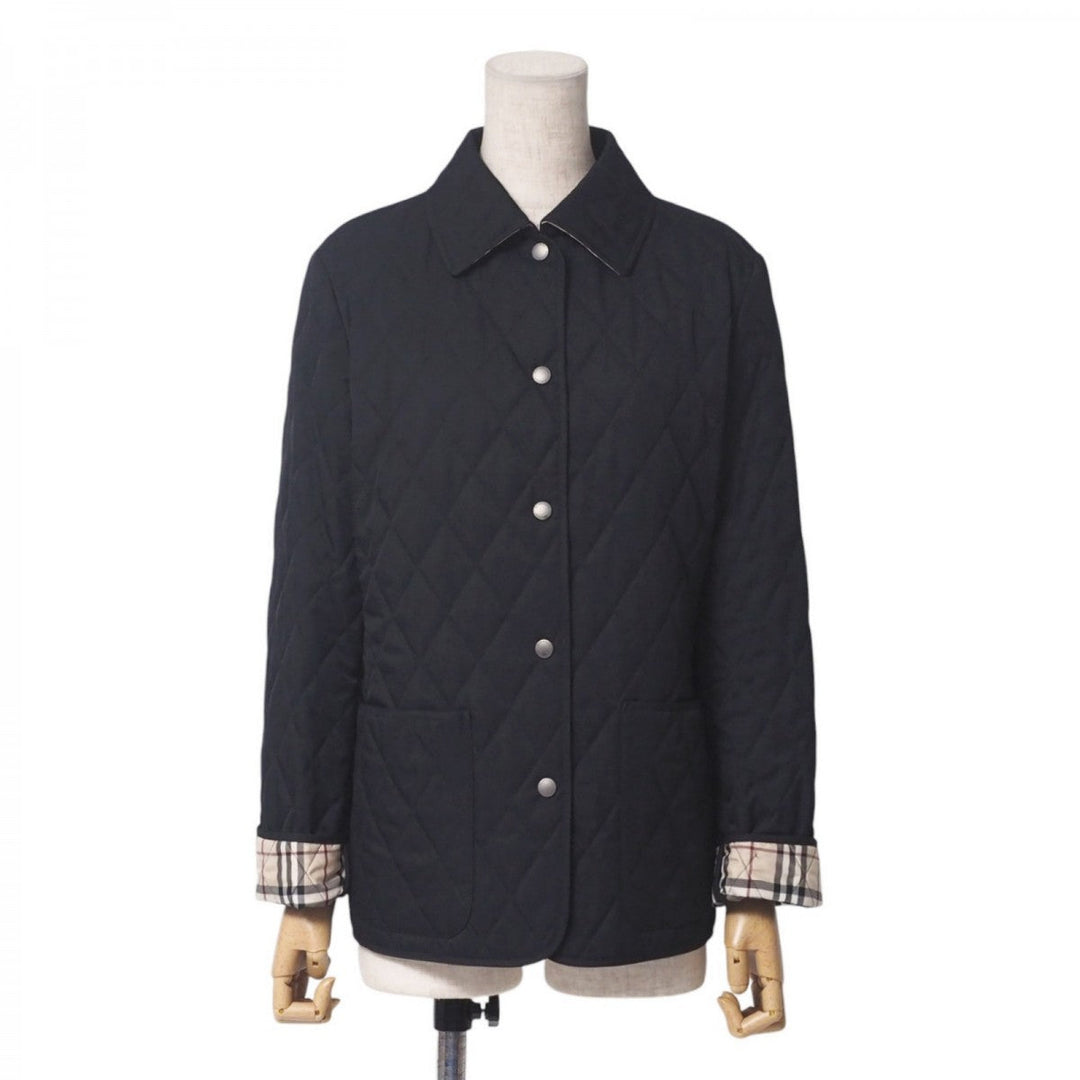 BURBERRY Jacket FC059-731-09 polyester black Women 38 Used Authentic