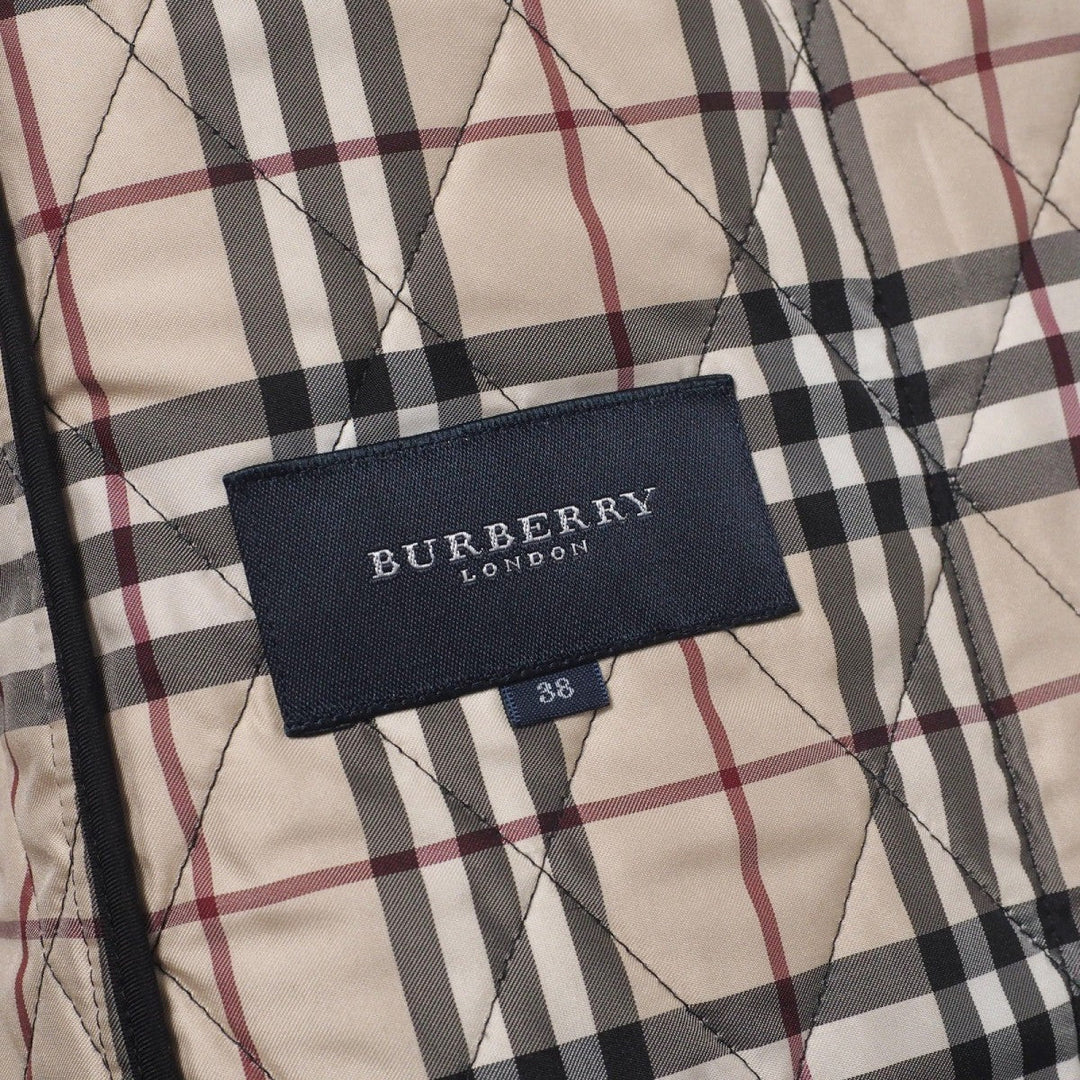 BURBERRY Jacket FC059-731-09 polyester black Women 38 Used Authentic
