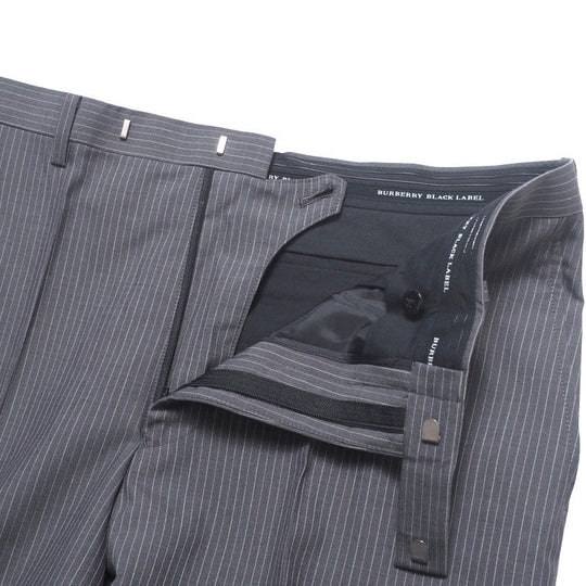 BURBERRY BLACK LABEL setup BMD22-203-04 wool Gray type mens 42L Used Authentic