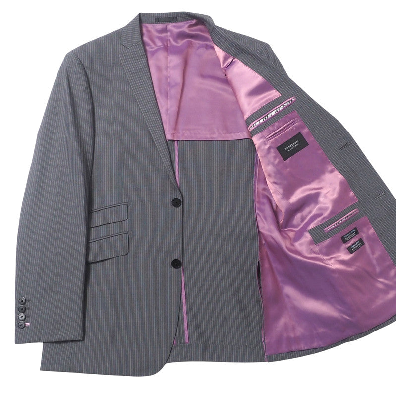 BURBERRY BLACK LABEL setup BMD22-203-04 wool Gray type mens 42L Used Authentic