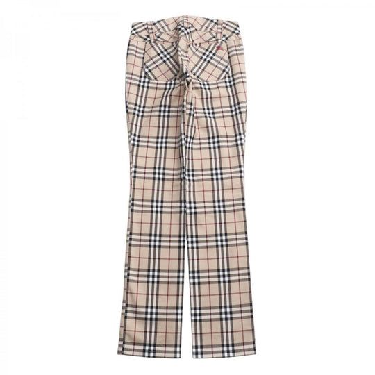 BURBERRY BLUE LABEL Pants FQ536-283-43 cotton beige Women 34 Used Authentic