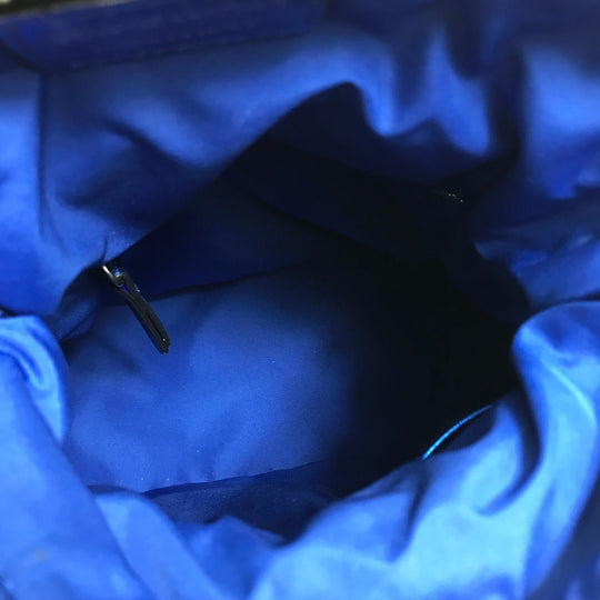 Maison Margiela Shoulder Bag leather blue 5AC Women Used Authentic