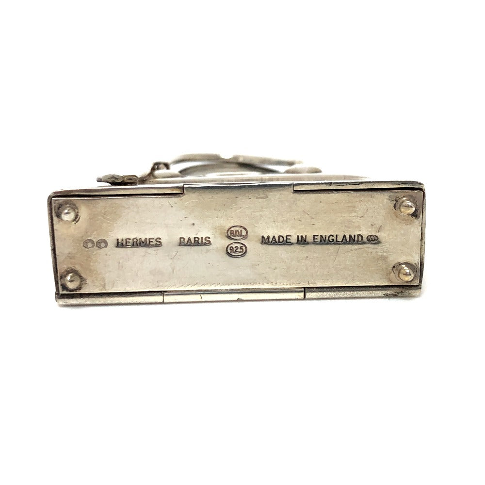 HERMES Pill case SV925 Silver Bored