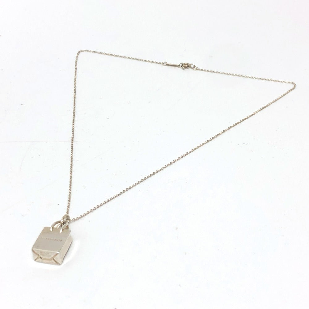 TIFFANY&Co. Necklace SV925 Silver Shopper Women Used Authentic