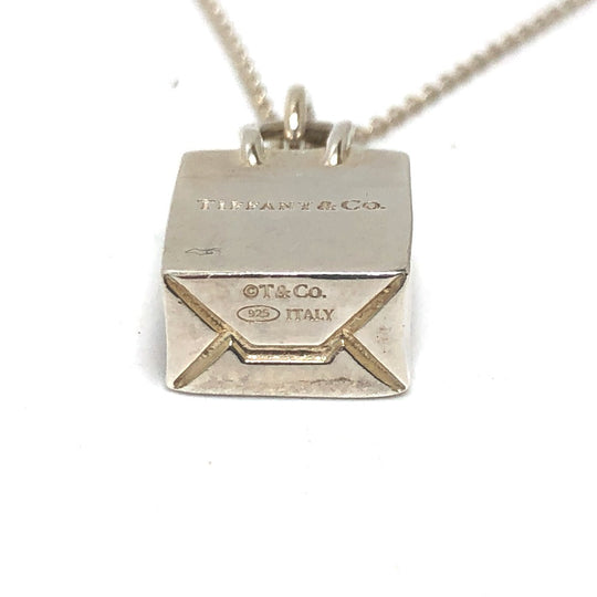 TIFFANY&Co. Necklace SV925 Silver Shopper Women Used Authentic