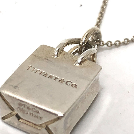 TIFFANY&Co. Necklace SV925 Silver Shopper Women Used Authentic
