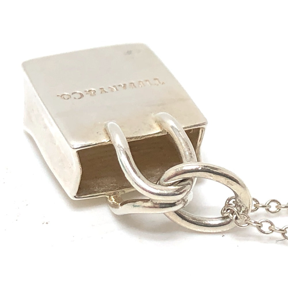 TIFFANY&Co. Necklace SV925 Silver Shopper Women Used Authentic