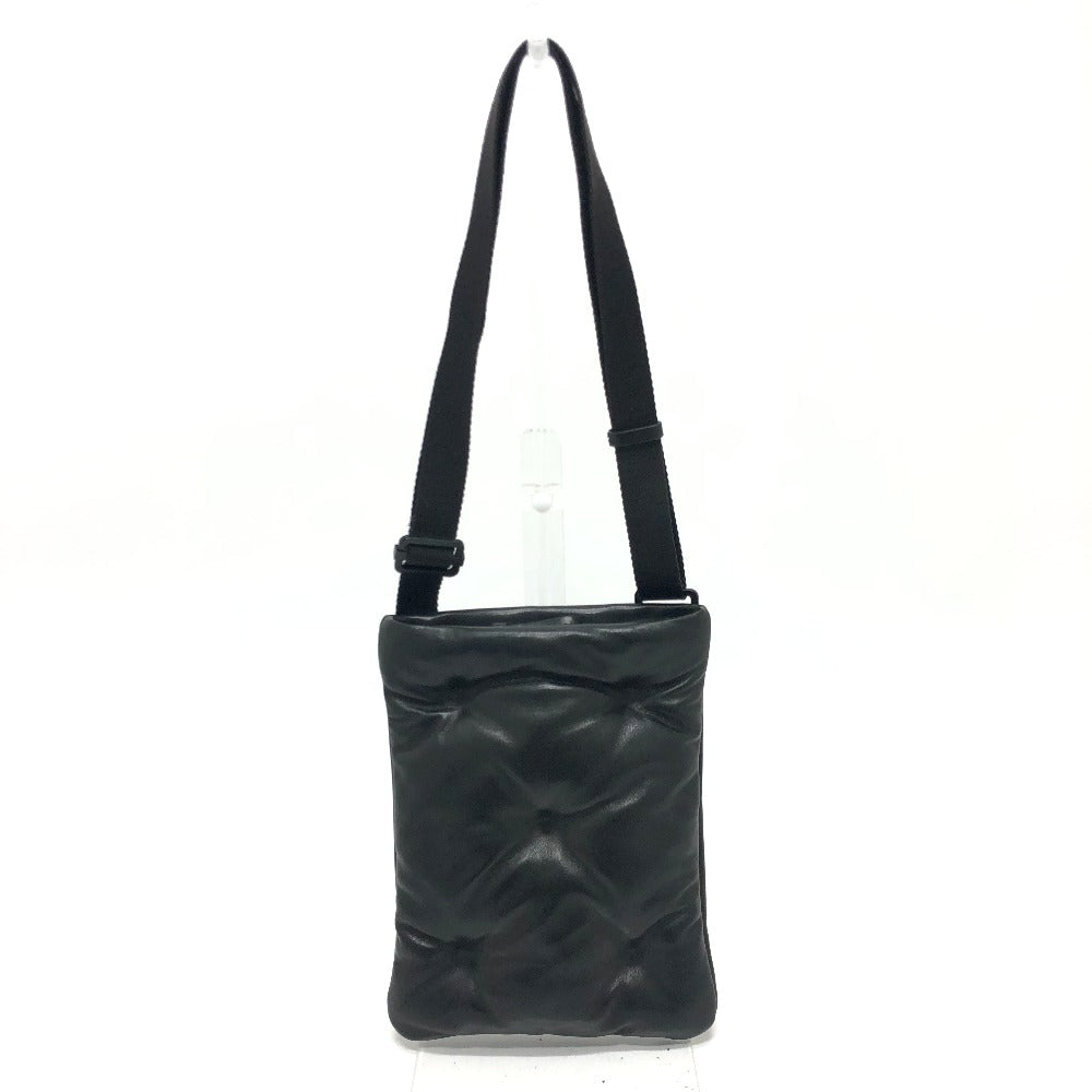 Maison Margiela Shoulder Bag leather black Gram slam mens Used Authentic
