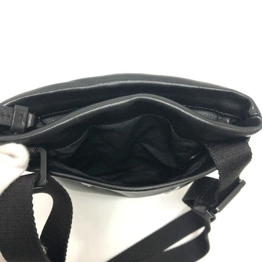 Maison Margiela Shoulder Bag leather black Gram slam mens Used Authentic