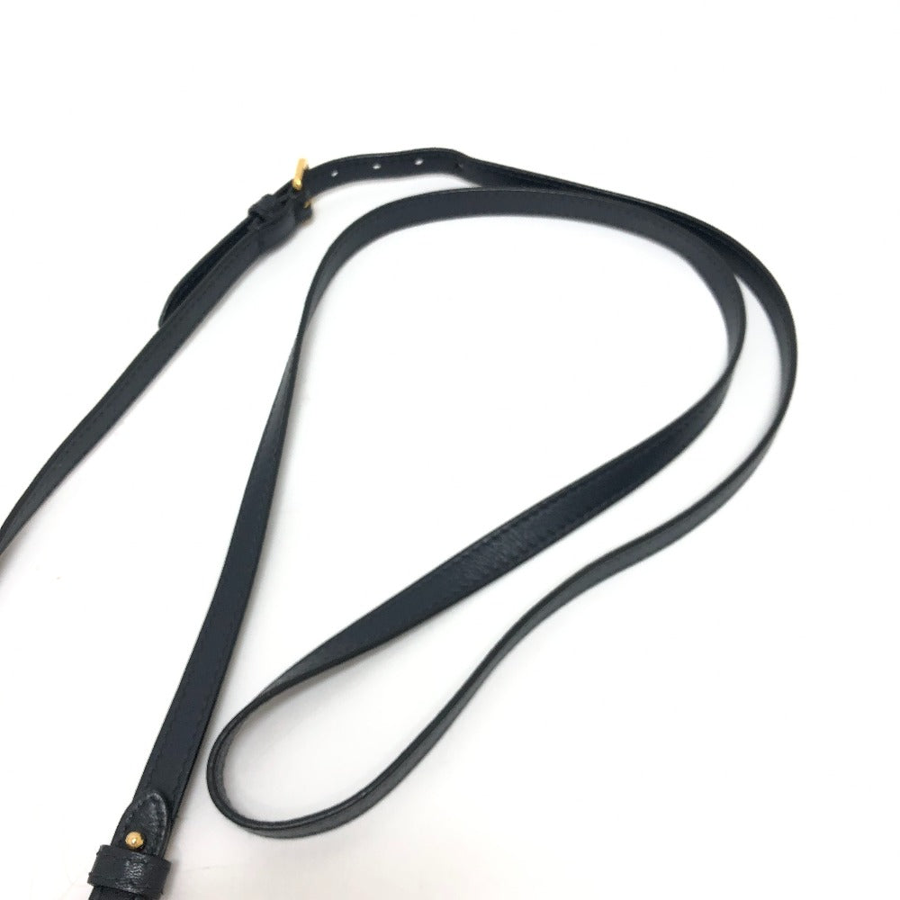 Dior Shoulder Bag canvas Navy Of League Women Used Authentic