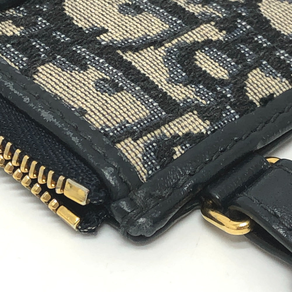 Dior Shoulder Bag canvas Navy Of League Women Used Authentic