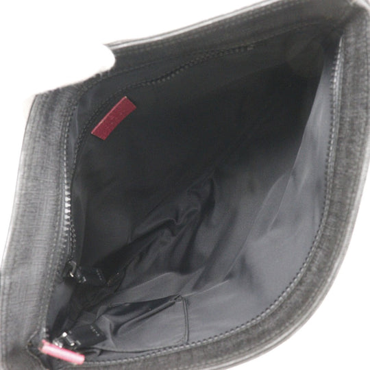 GUCCI Shoulder Bag 162904 leather black unisex(Unisex) Used Authentic