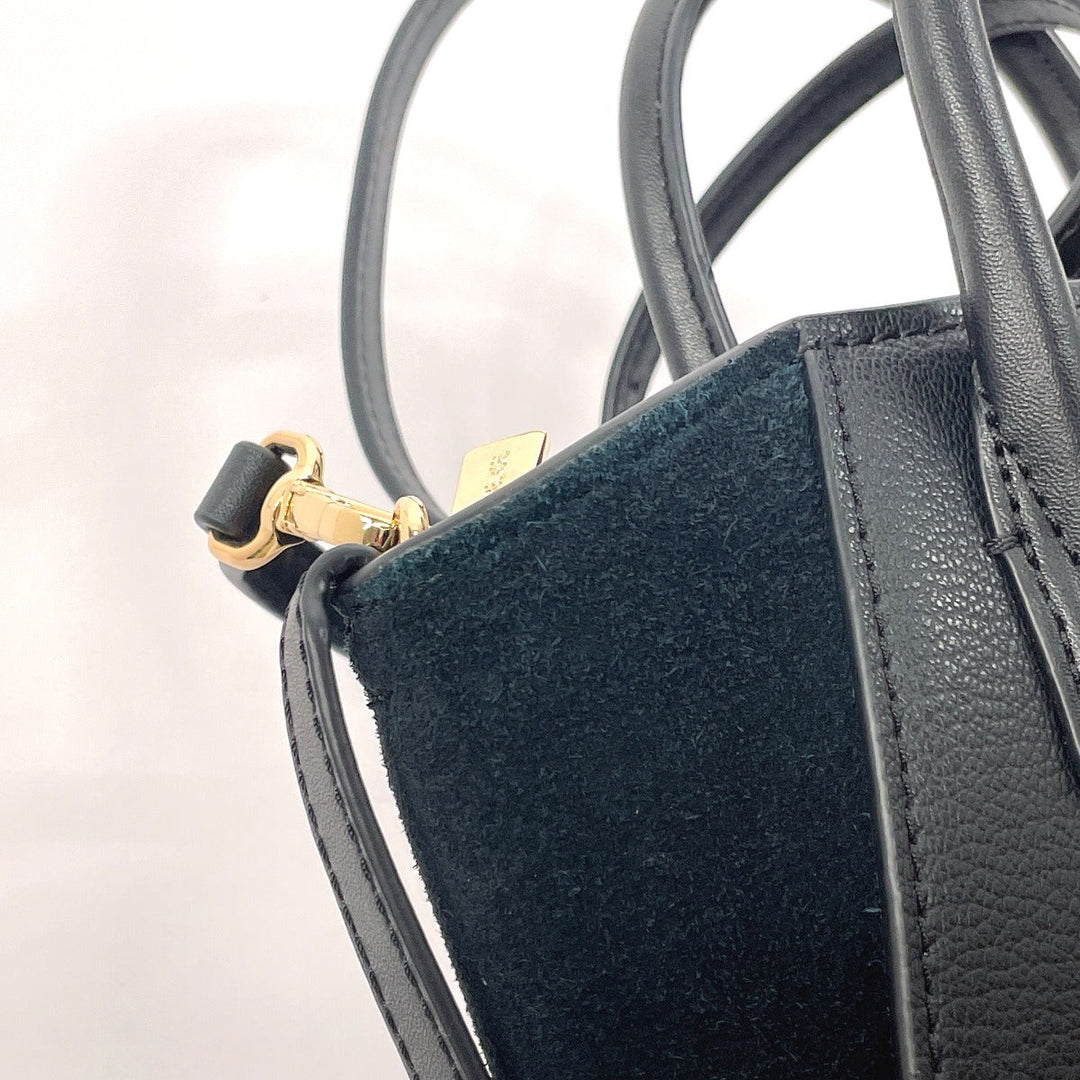 MICHAEL KORS Handbag 35F4G4VC0L Leather, Suede black 2WAY Satchel Extra Small