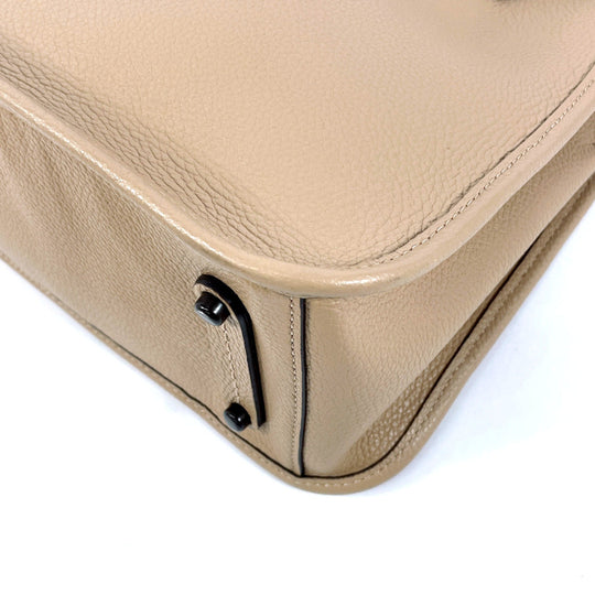 COACH Handbag C3460 leather beige 2WAY Tyler Carryall 28