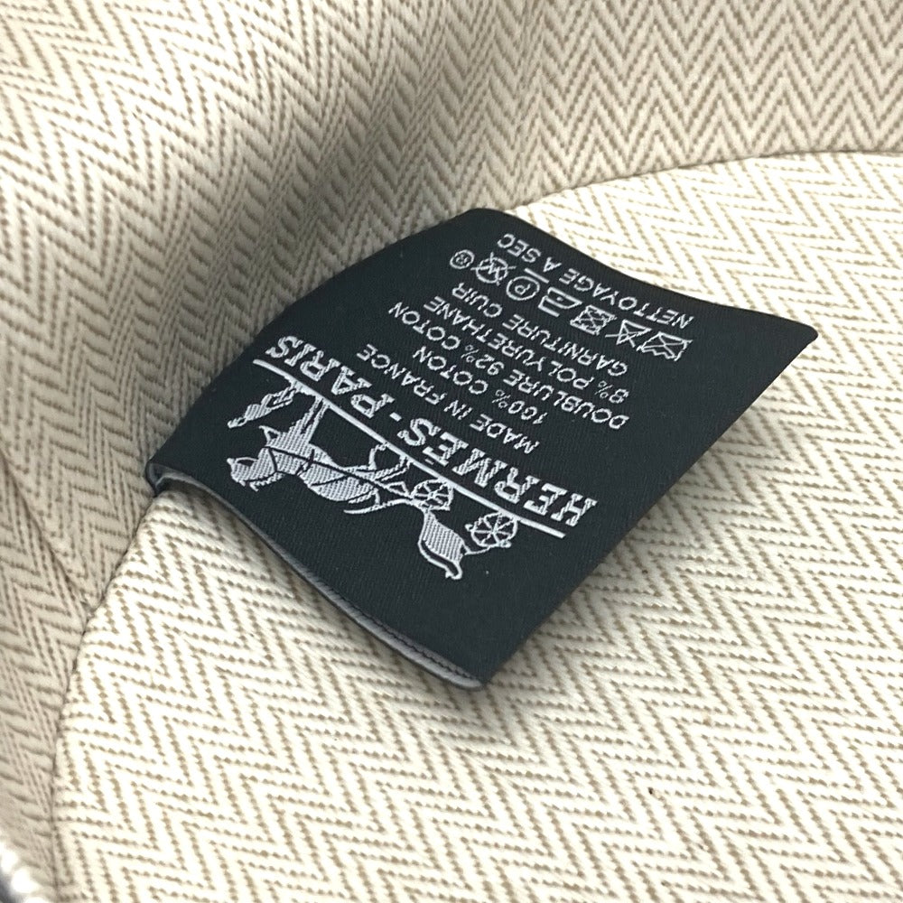 HERMES Pouch Tower ash blue Evasion Marine Women Used Authentic