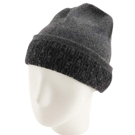 HERMES Other hats cashmere gray Knit hat Women(Unisex) LA Used Authentic