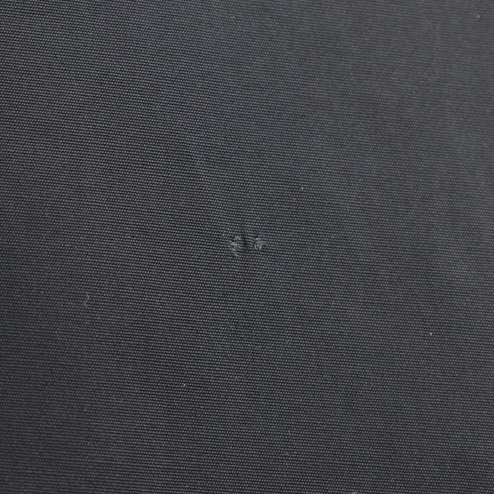 HERMES one piece cotton black Shirt dress Women 40 Used Authentic