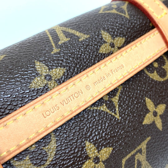 LOUIS VUITTON Waist bag M51159 Monogram canvas Brown Monogram Pochette Marrell Women Used Authentic