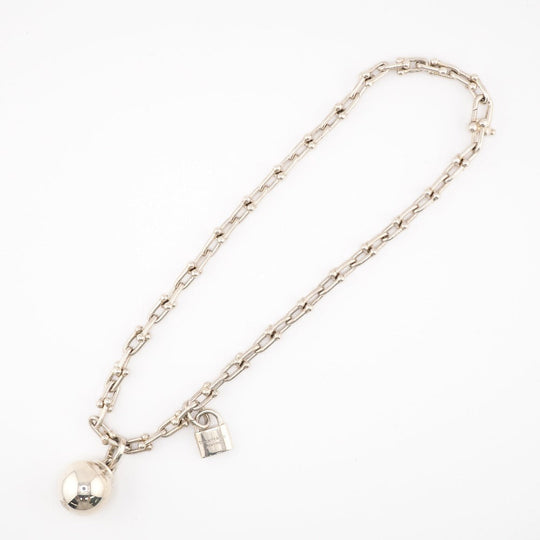 TIFFANY&Co. Necklace Silver925 Silver Accessories wrap necklace Women Used Authentic