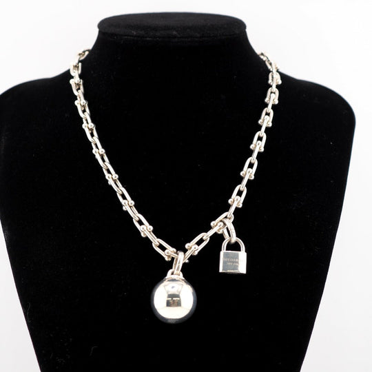TIFFANY&Co. Necklace Silver925 Silver Accessories wrap necklace Women Used Authentic