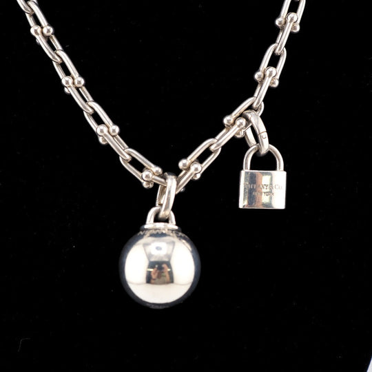 TIFFANY&Co. Necklace Silver925 Silver Accessories wrap necklace Women Used Authentic