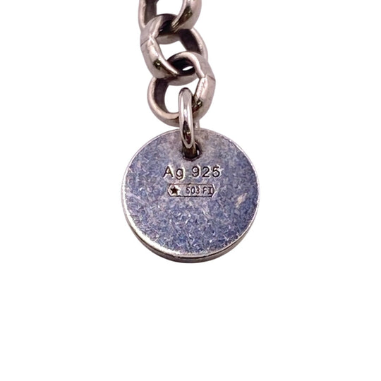 GUCCI Necklace Silver925 Silver Arabesque Interlocking G