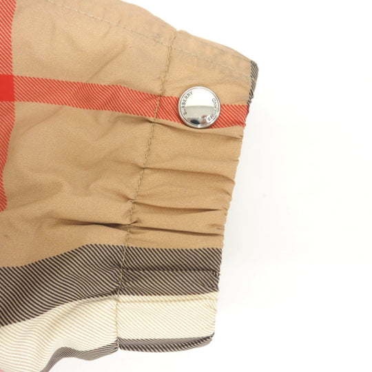 BURBERRY Nylon jacket 8050282 Nylon beige Hoodie Nova Check Tisci period mens L Used Authentic