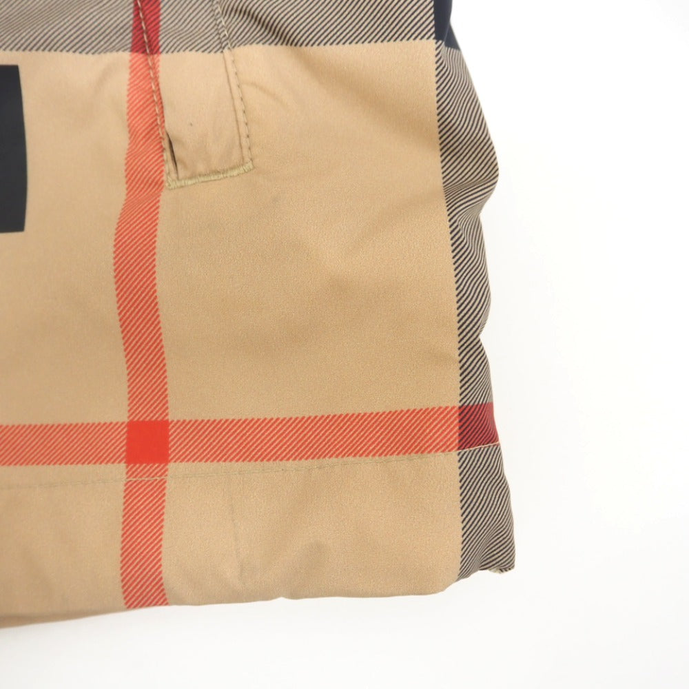 BURBERRY Nylon jacket 8050282 Nylon beige Hoodie Nova Check Tisci period mens L Used Authentic