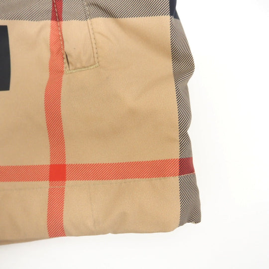 BURBERRY Nylon jacket 8050282 Nylon beige Hoodie Nova Check Tisci period mens L Used Authentic